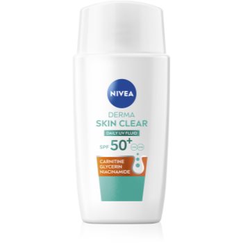 NIVEA Derma Skin Clear fluid protecție SPF 50+ - imagine 2